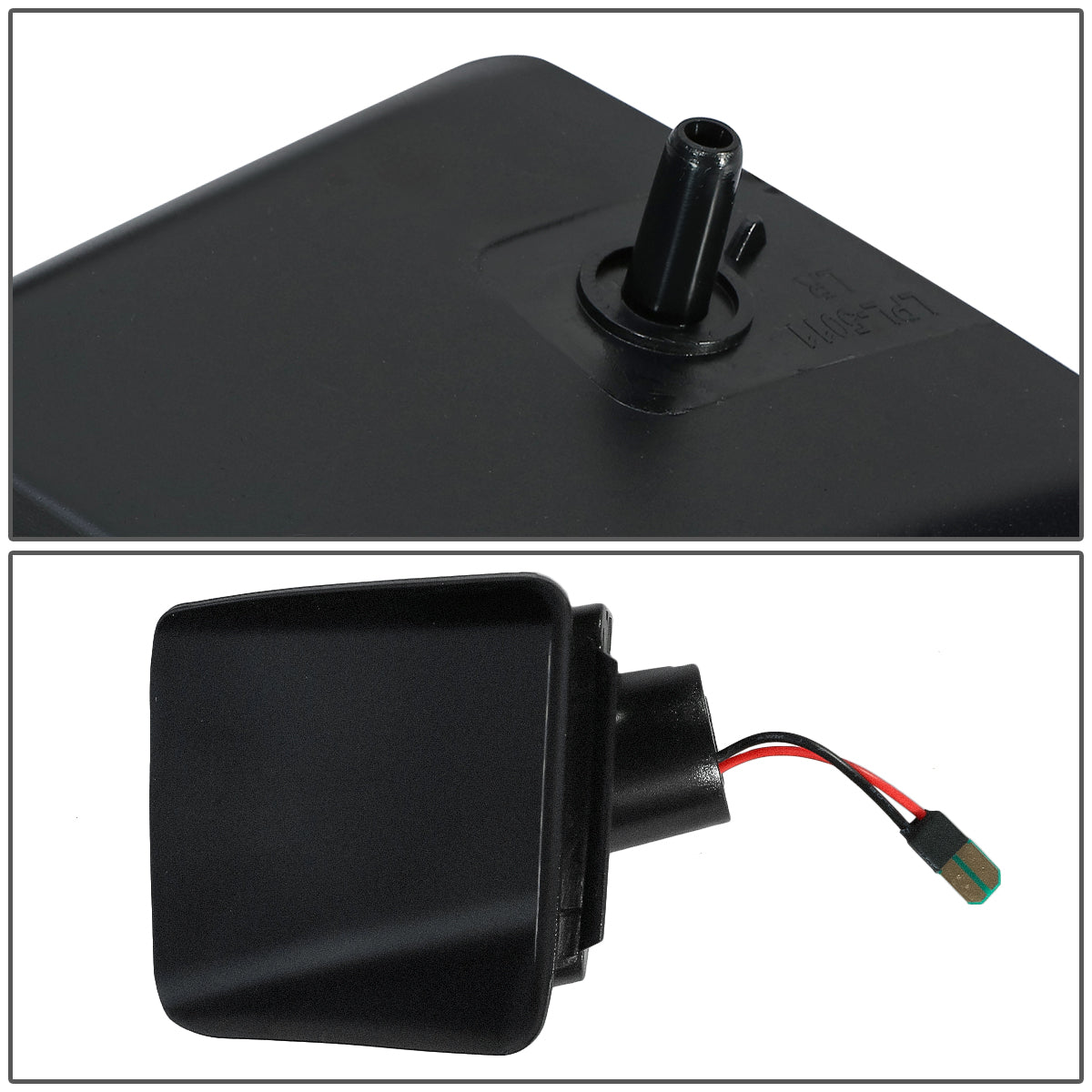 ACCESORIOS 04-12 CHEVY COLORADO/04-12 GMC CANYON - ABS PLASTIC HOUSING / POLYCARBONATE LENS - BLACK / CLEAR