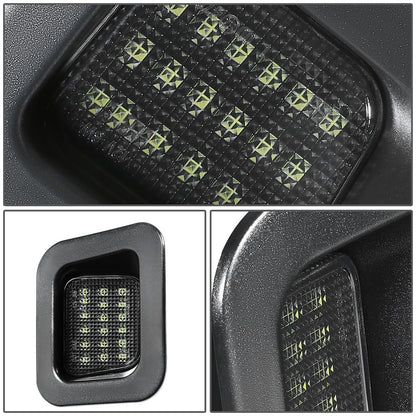 ACCESORIOS 06-10 DODGE RAM 1500/ 03-10 DODGE RAM 2500/ 03-10 DODGE RAM 3500/ 11-18 RAM 1500/19-21 RAM 1500 CLASSIC/11-18 RAM 2500/11-18 RAM 3500 - ABS PLASTIC HOUSING / POLYCARBONATE LENS - BLACK / CLEAR