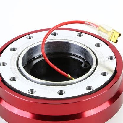 ADAPTADOR DE VOLANTE QUICK RELEASE - 2 - RED