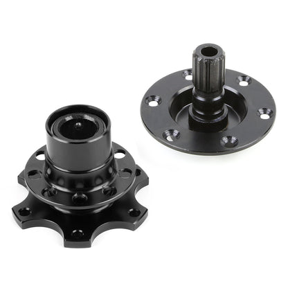 ADAPTADOR DE VOLANTE QUICK RELEASE - TYPE-2 - BLACK