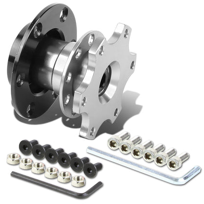 ADAPTADOR DE VOLANTE QUICK RELEASE - TYPE-2 - SILVER