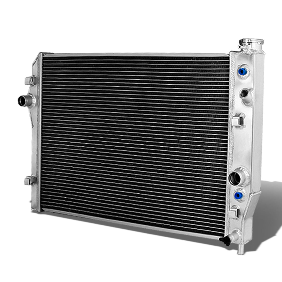 RADIADOR DE ALUMINIO RADIATOR - 2 ROWS - 93-02 CHEVY CAMARO, PONTIAC FIREBIRD - FITS MANUAL TRANSMISSION MODELS