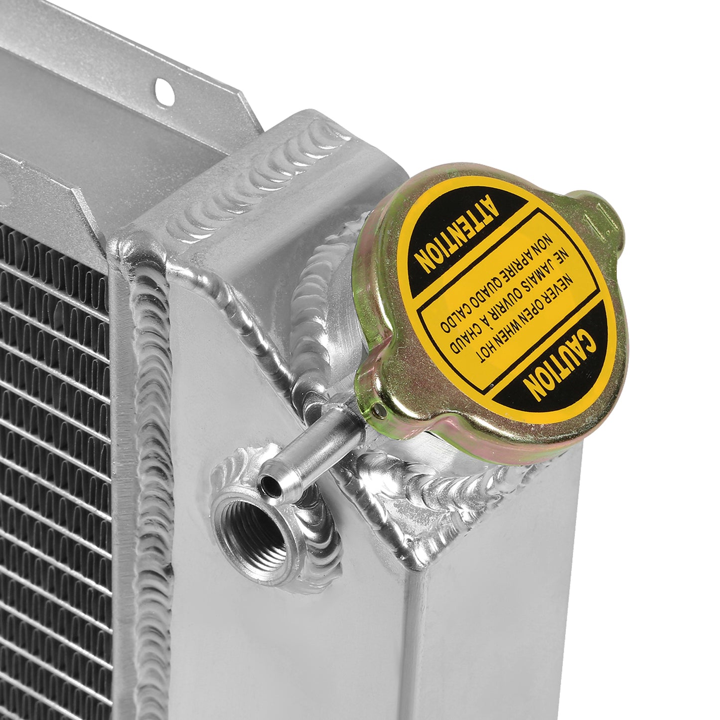 RADIADOR DE ALUMINIO RADIATOR - 3 ROWS - 96-03 GMC SONOMA, GMC JIMMY, CHEVY C10 / 97-05 CHEVY BLAZER - FITS MODELS WITH 4.3L V7 ENGINES ONLY