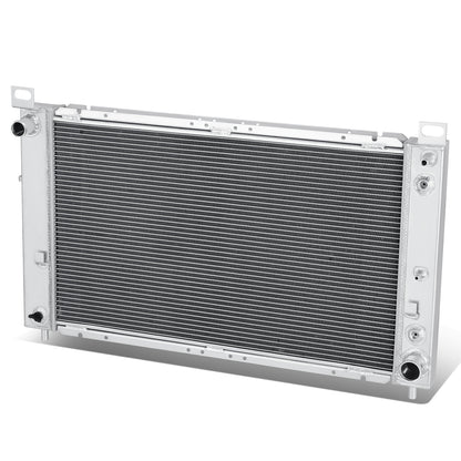 RADIADOR DE ALUMINIO RADIATOR - 2 ROWS - 02-05 CADILLAC ESCALADE / 07-13 CHEVROLET CHEYENNE / 99-13 CHEVROLET SILVERADO 1500 / 2007 CHEVROLET SILVERADO 1500 CLASSIC / 99-13 CHEVROLET SILVERADO 2500 / 03-06 CHEVROLET SONORA / 00-06 CHEVROLET SUBURBAN 1500