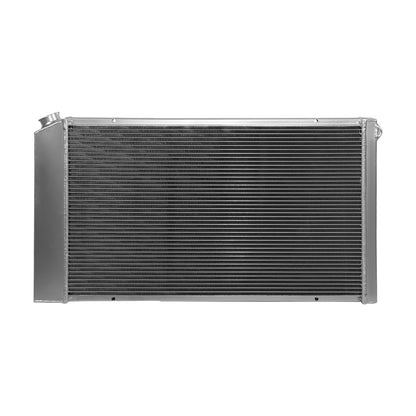 RADIADOR DE ALUMINIO RADIATOR - 3 ROWS - 73-80 CHEVY SMALL BLOCK SBC BEL AIR/IMPALA L6/V8