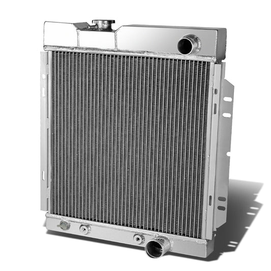 RADIADOR DE ALUMINIO RADIATOR - 3 ROWS - 64-66 FORD MUSTANG L6 V8 - FITS MANUAL TRANSMISSION MODELS