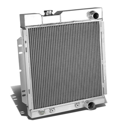 RADIADOR DE ALUMINIO RADIATOR - 3 ROWS - 64-66 FORD MUSTANG L6 V8 - FITS MANUAL TRANSMISSION MODELS