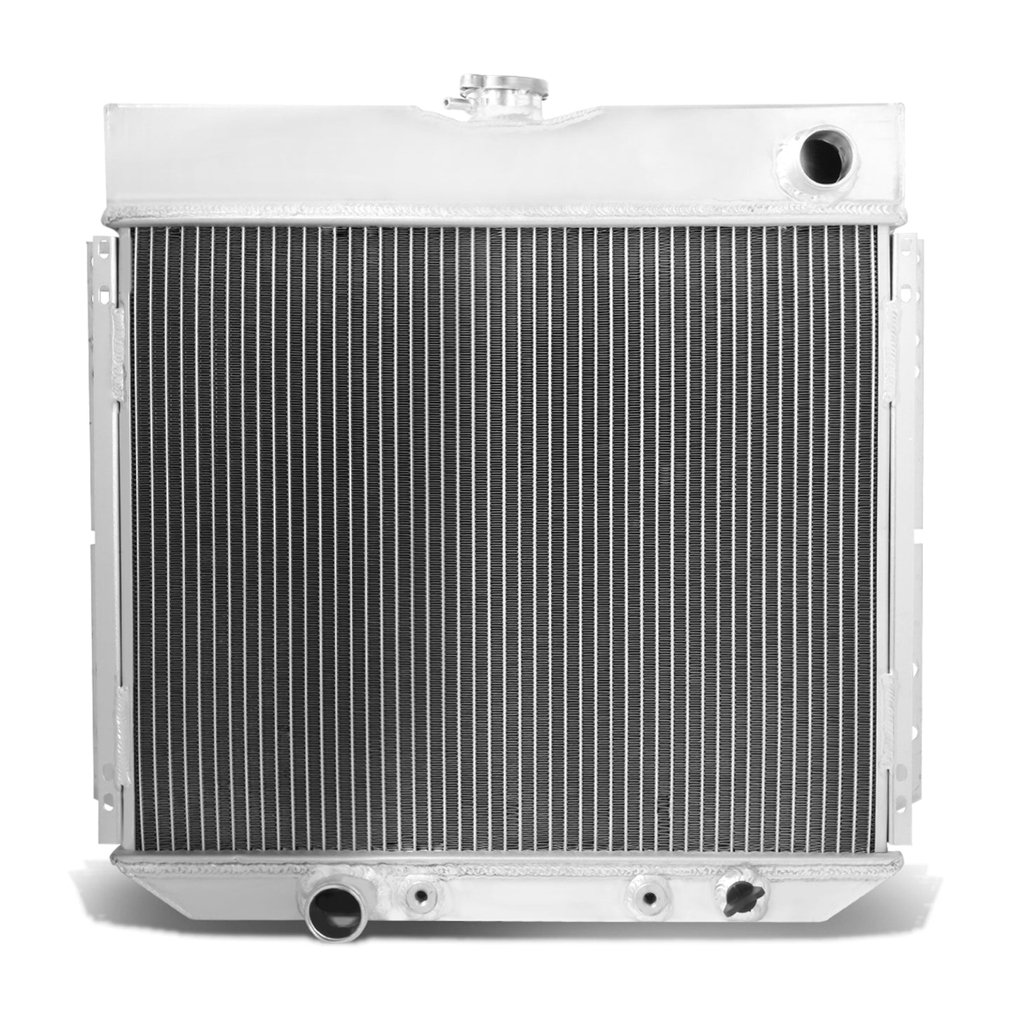 RADIADOR DE ALUMINIO RADIATOR - 3 ROWS - 69-70 FORD MUSTANG / 70-77 MAVERICK / 66-70 FALCON / 68-69 TORINO / 63-69 FORD FAIRLANE / 66-68 MERCURY COMET / 71-73 COMET / 1970 COUGAR XR7 / 1973 PINTO - FITS ALL ENGINES UP TO 351 V8 : RACING PRODUCT, NOT AN