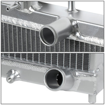 RADIADOR DE ALUMINIO RADIATOR - 1 ROWS - 92-00 HONDA CIVIC MT / 93-97 HONDA DEL SOL MT / 94-01 ACURA INTEGRA MT - ALL MANUAL TRANSMISSION ONLY