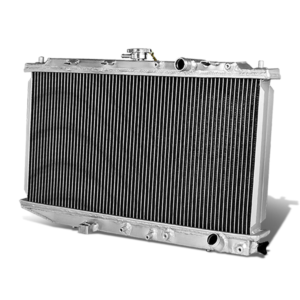 RADIADOR DE ALUMINIO RADIATOR - 2 ROWS - 88-91 CIVIC/CRX/CR-X EF MT