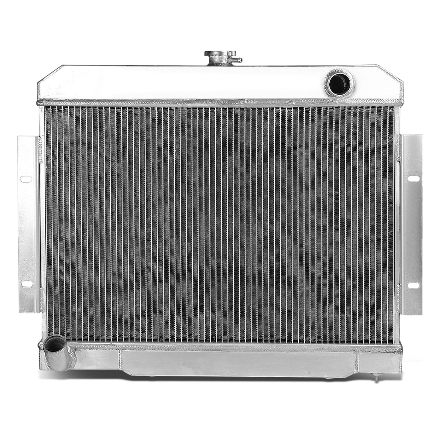 RADIADOR DE ALUMINIO RADIATOR - 2 ROWS - 72-86 JEEP CJ CJ5-CJ7 3.8-5.0 2-ROW/CORE FULL MT