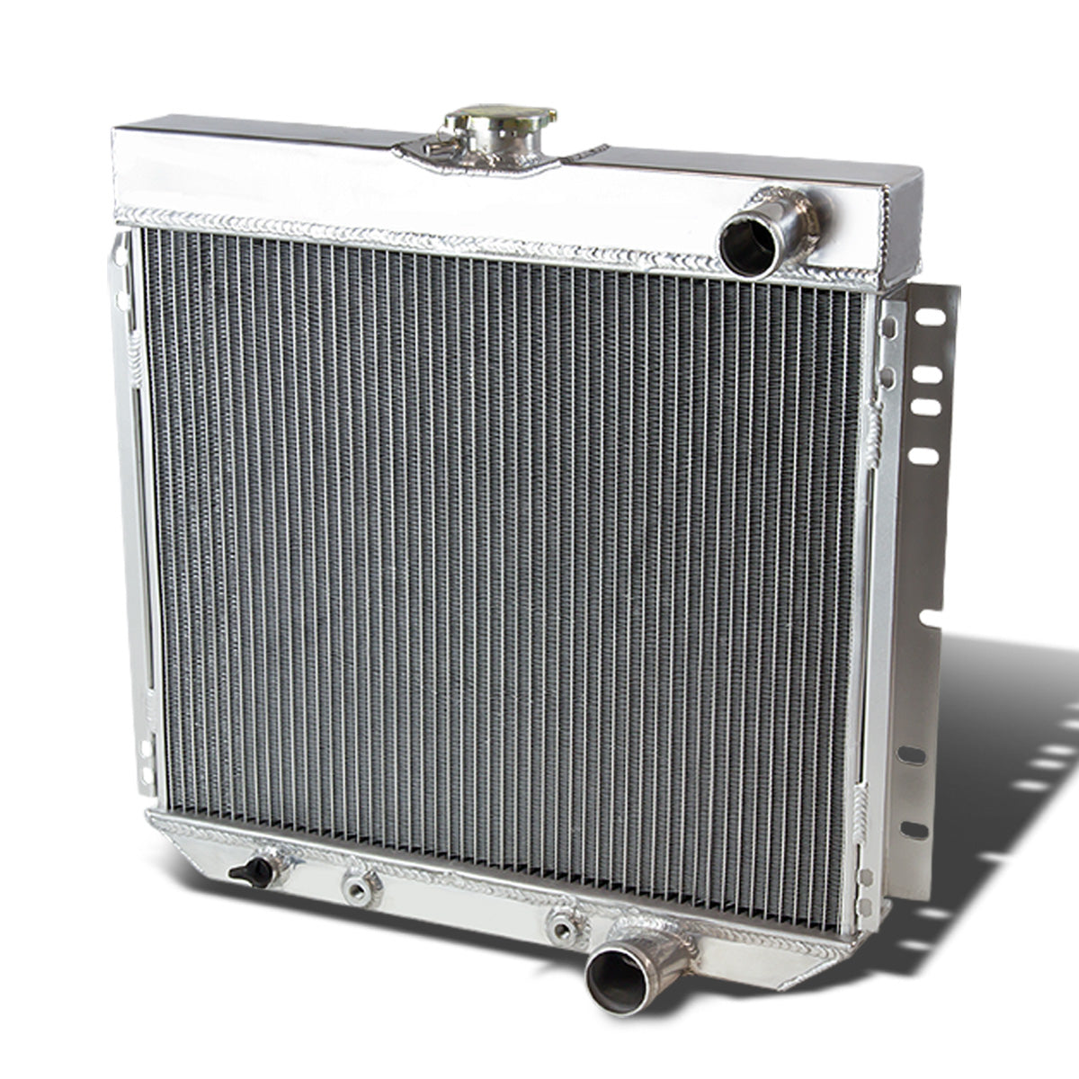 RADIADOR DE ALUMINIO RADIATOR - 3 ROWS - 67-69 FORD MUSTANG/TORINO/LTD V8
