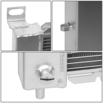 RADIADOR DE ALUMINIO RADIATOR - 1 ROW - 99-12 CHEVROLET SILVERADO 1500 AT / 99-00 CHEVROLET SILVERADO 2500 AT / 00-05 CHEVROLET SUBURBAN 1500 AT / 00-07 GMC YUKON AT / 00-06 GMC YUKON XL 1500 AT / 99-06 GMC SIERRA 1500 AT / 99-00 GMC SIERRA 2500 AT /