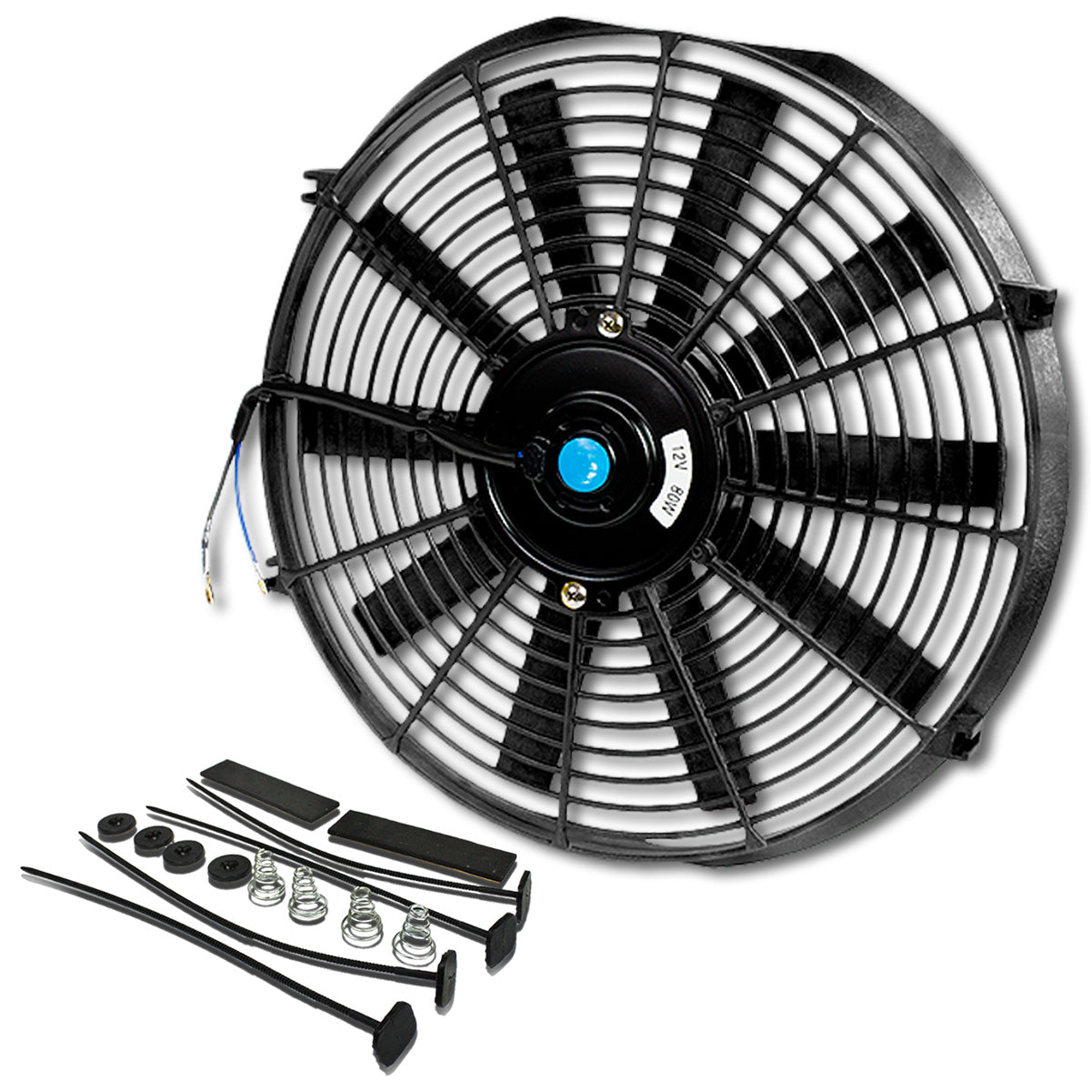 ABANICOS 14" - BLACK