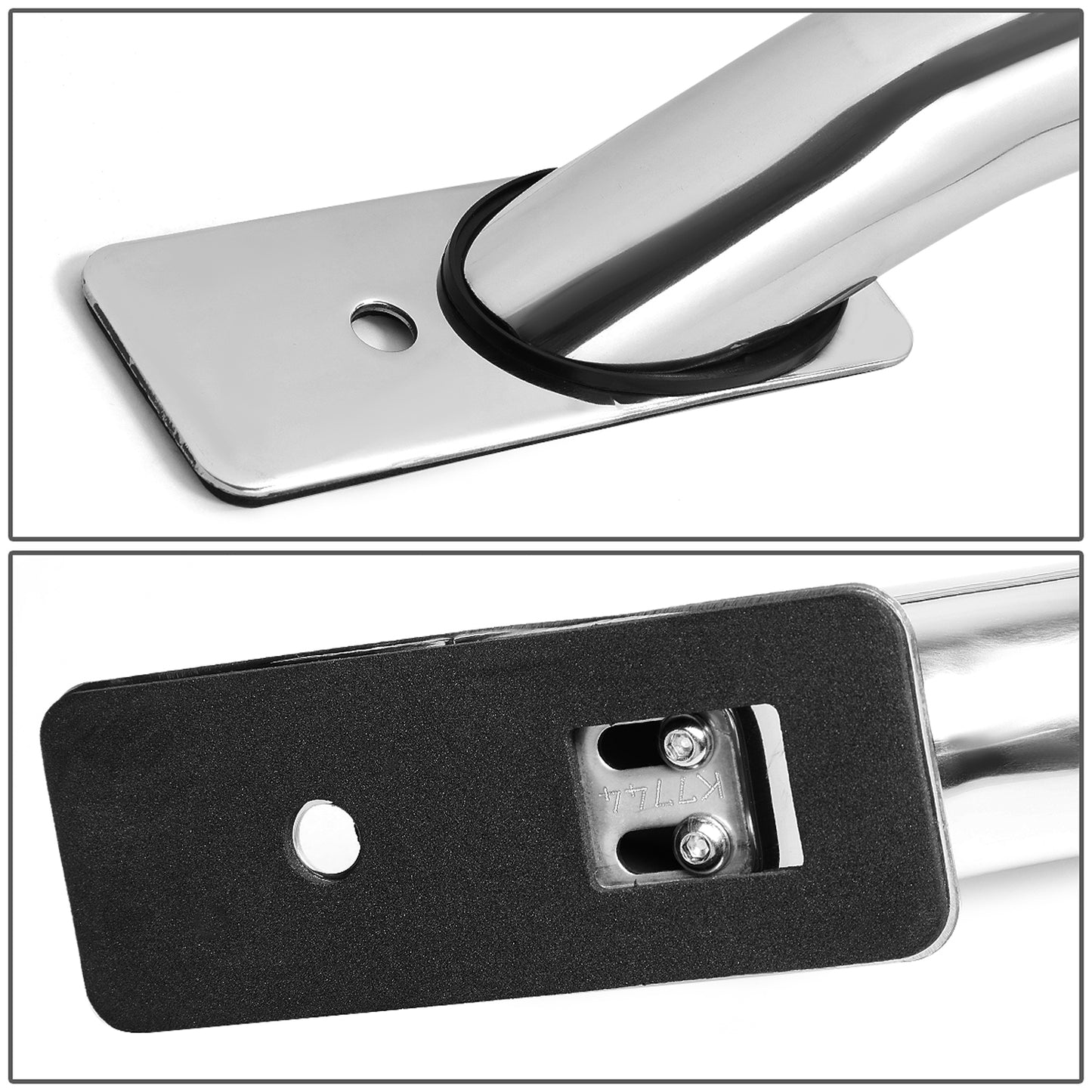 PORTAEQUIPAJE BED RAILS - 07-13 CHEVY SILVERADO 1500, 2500HD, 3500HD, GMC SIERRA 1500, GMC SIERRA 2500HD, GMC SIERRA 3500HD 6.5FT BED - CHROME
