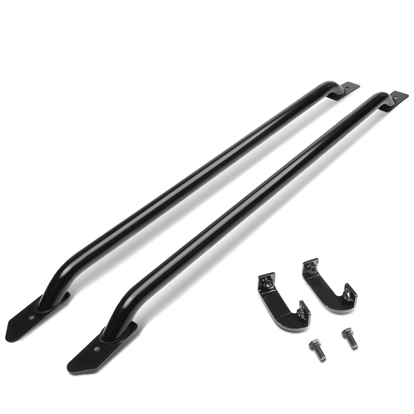 PORTAEQUIPAJE BED RAILS - 14-17 CHEVY SILVERADO 1500, GMC SIERRA 1500 6.5FT BED / 15-17 CHEVY SILVERADO 2500, 3500HD, GMC SIERRA 2500, 3500HD 6.5FT BED - BLACK