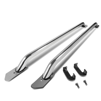 PORTAEQUIPAJE BED RAILS - 14-17 CHEVY SILVERADO 1500, GMC SIERRA 1500 6.5FT BED / 15-17 CHEVY SILVERADO 2500, 3500HD, GMC SIERRA 2500, 3500HD 6.5FT BED - CHROME