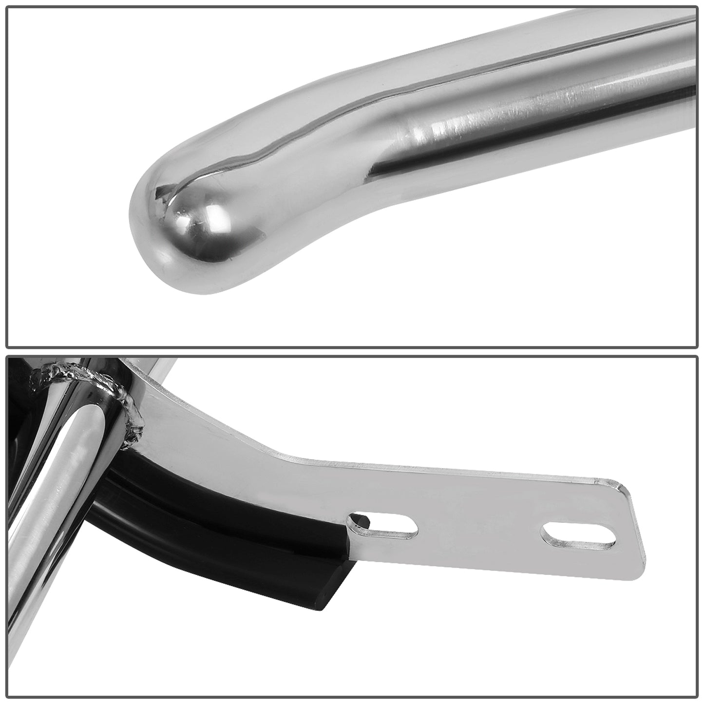 BURRERA TRASERA 03-09 LEXUS GX470 , TOYOTA 4RUNNER - CHROME