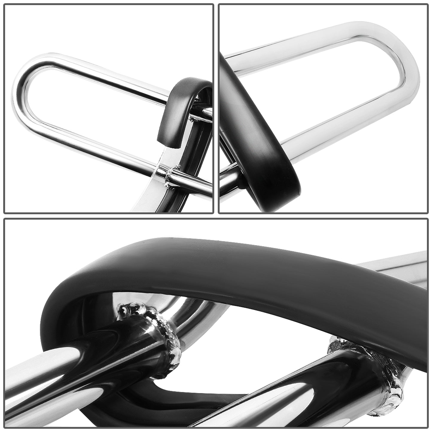 BURRERA TRASERA 08-13 NISSAN ROGUE / 14-15 NISSAN ROGUE SELECT - CHROME