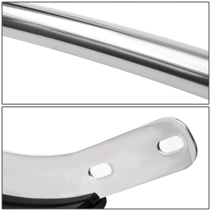 BURRERA TRASERA 08-13 NISSAN ROGUE / 14-15 NISSAN ROGUE SELECT - CHROME