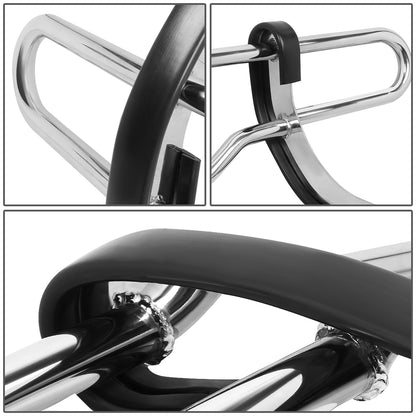 BURRERA TRASERA 98-05 MERCEDES BENZ ML320, ML350, ML430, ML500 - DOES NOT FIT AMG MODELS - CHROME