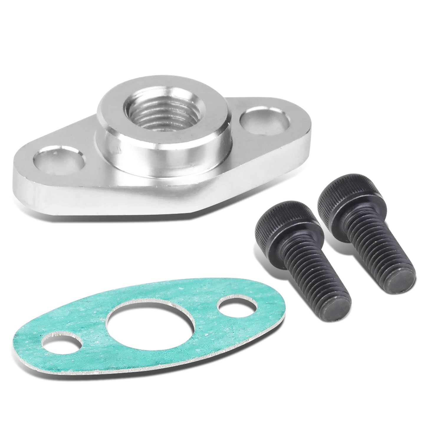 BURRERA TRASERA W/ GASKET + BOLTS - NO HOSE - 4AN