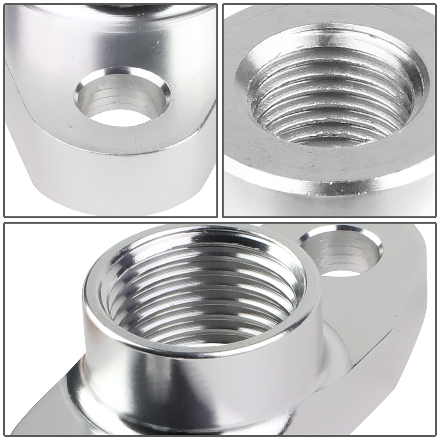 BURRERA TRASERA W/ GASKET + BOLTS - NO HOSE - 10 AN