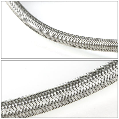 BURRERA TRASERA STRAIGHT ON BOTH ENDS - W/ FITTINGS - 4AN