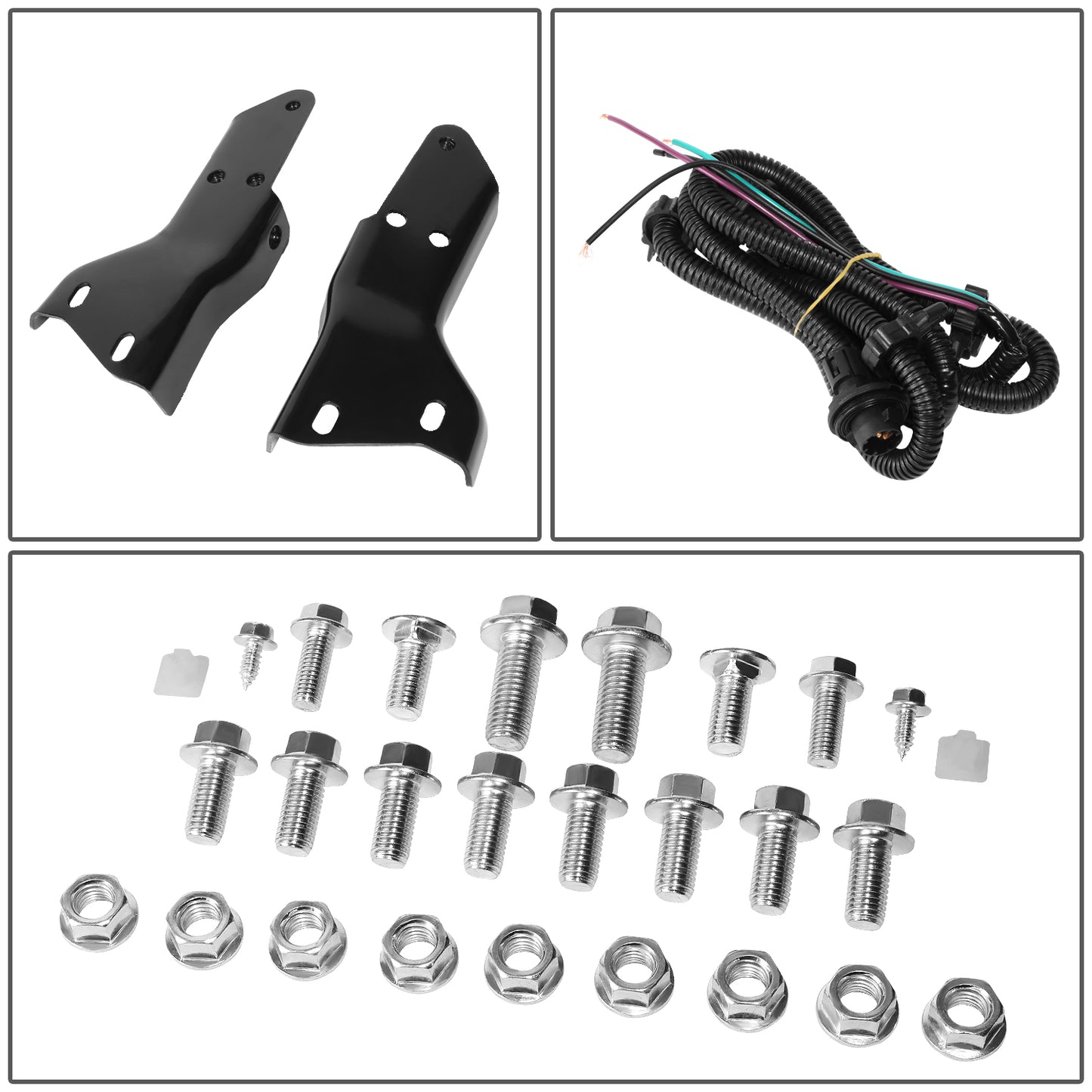 BURRERA TRASERA 00-06 CHEVROLET SUBURBAN 1500 2500 / TAHOE / GMC YUKON XL 1500 - W/ LICENSE PLATE LIGHTS - CHROME/STEEL