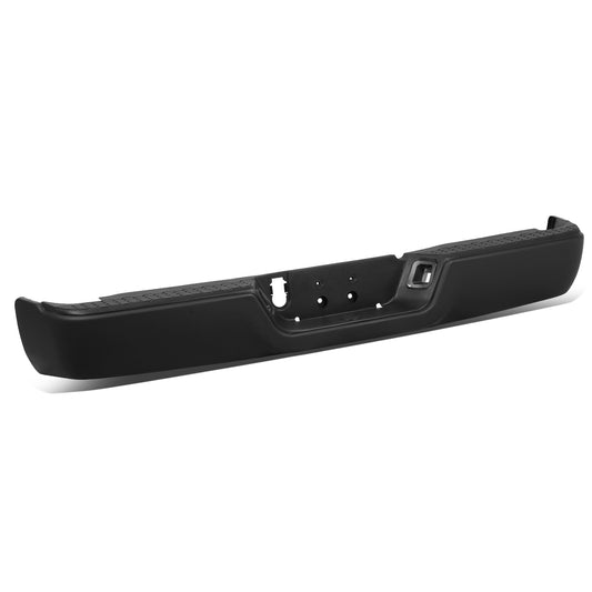 BURRERA TRASERA 09-19 DODGE RAM 1500 2500 3500 - ALSO FITS 19 RAM 1500 CLASSIC - W/O DUAL EXHAUST & W/O BACKUP SENSORS - FITS MODELS W/O DUAL EXHAUST W/O BACKUP SENSORS - BLACK/STEEL