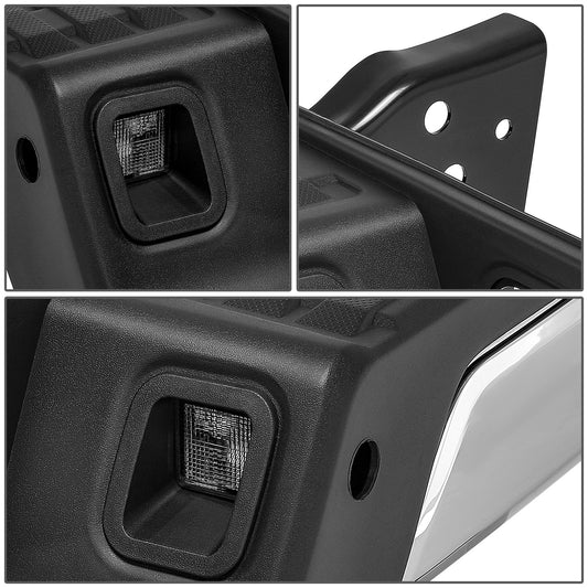 BURRERA TRASERA 16-23 TOYOTA TACOMA - WITH SENSOR HOLE - CHROME