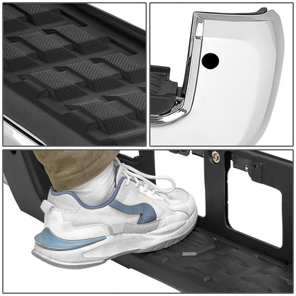 BURRERA TRASERA 16-23 TOYOTA TACOMA - WITH SENSOR HOLE - CHROME