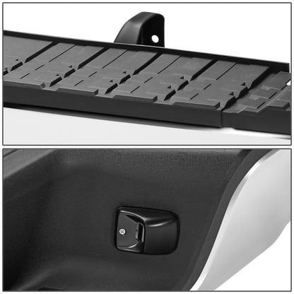 BURRERA TRASERA TOYOTA TUNDRA 2007-2013 - FITS MODELS WITHOUT PARKING ASSIST - WITHOUT ROCK WARRIOR PACKAGE - CHROME