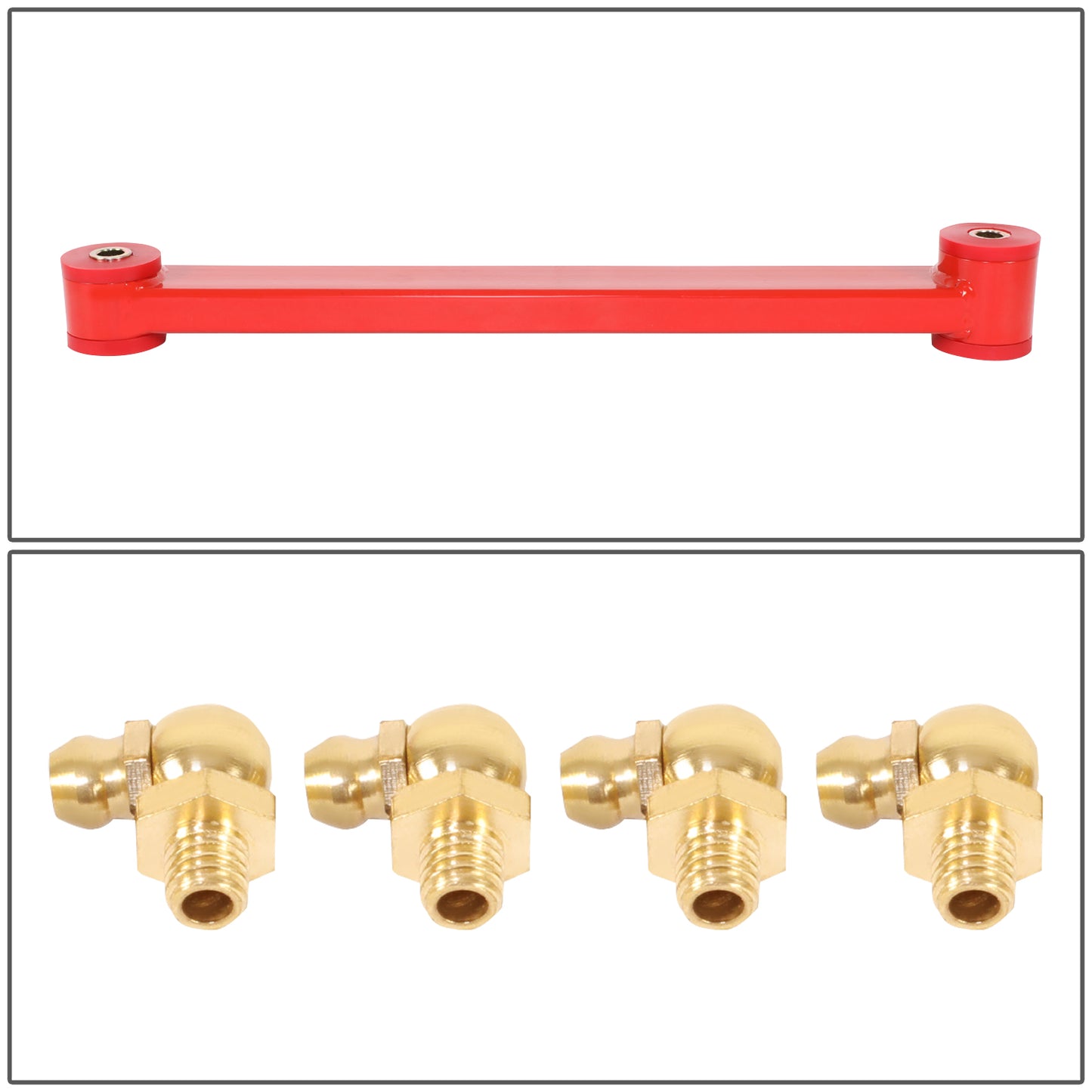 BRAZOS DE CONTROL INFERIORES 05-14 FORD MUSTANG,RED