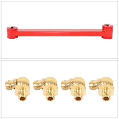 BRAZOS DE CONTROL INFERIORES 05-14 FORD MUSTANG,RED