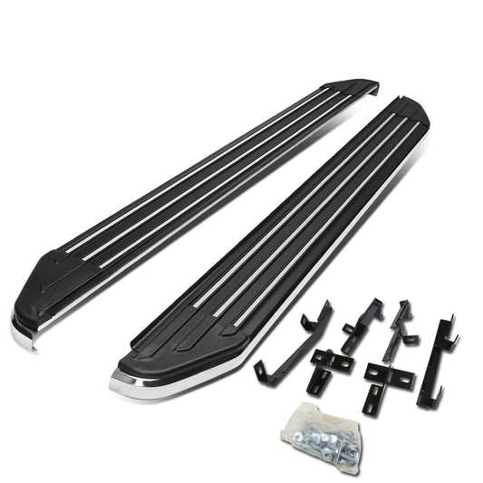 ESTRIBOS ALUMINUM - 6" - 08-13 TOYOTA HIGHLANDER - BLACK