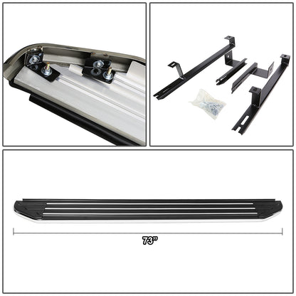 ESTRIBOS ALUMINUM - 6" - 10-15 LEXUS RX350 , RX450H - BLACK