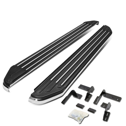 ESTRIBOS ALUMINUM - 6" - TOYOTA RAV4 - BLACK
