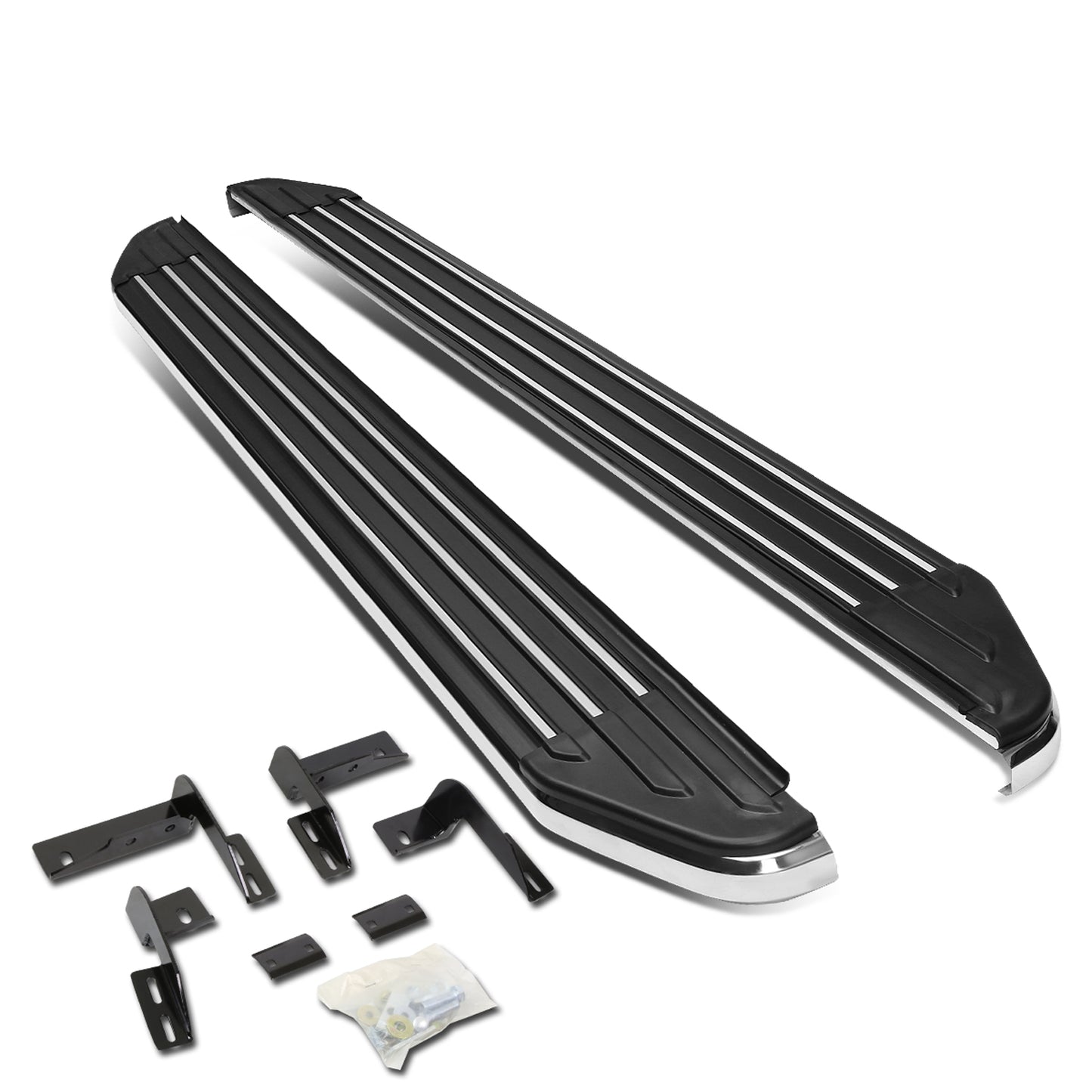 ESTRIBOS ALUMINUM - 6" - TOYOTA RAV4 - BLACK