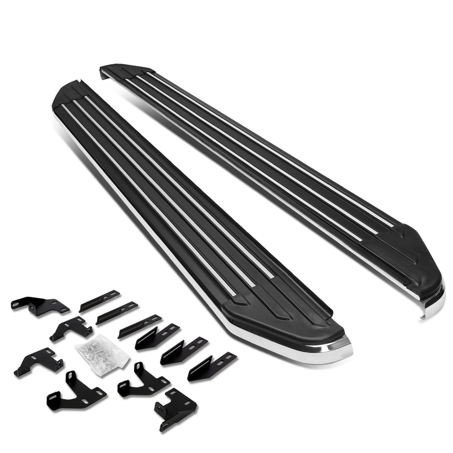 ESTRIBOS ALUMINUM - 6" - 09-15 HONDA PILOT - BLACK