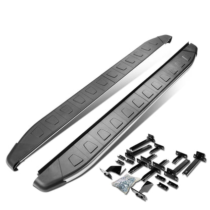 ESTRIBOS ALUMINUM - 5.75" - 13-16 MITSUBISHI OUTLANDER SPORT / 13-15 MITSUBISHI ASX - METALLIC / BLACK