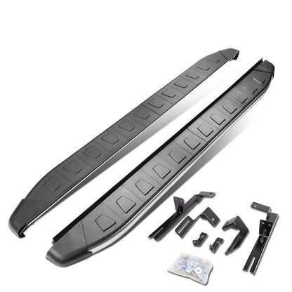 ESTRIBOS ALUMINUM - 5.75" - 06-12 TOYOTA RAV4 - METALLIC / BLACK