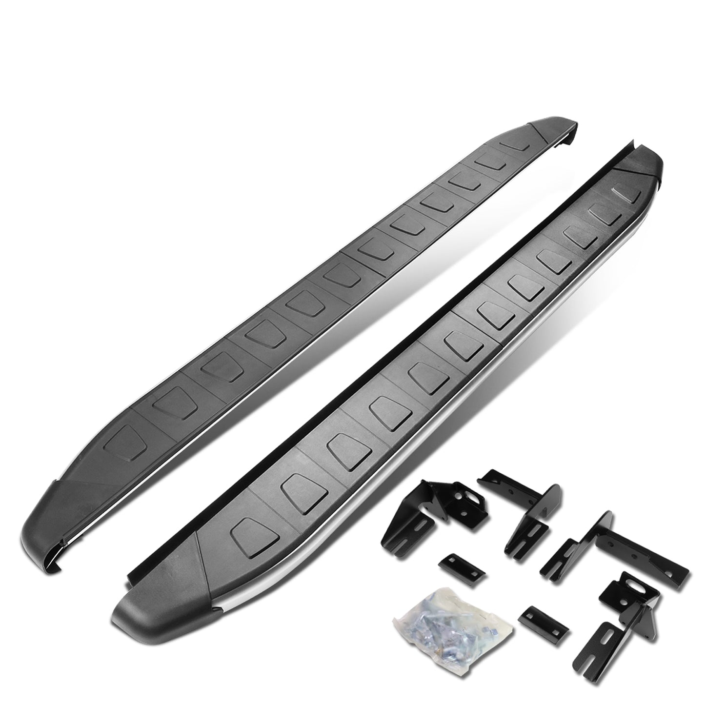 ESTRIBOS ALUMINUM - 5.75" - 13-16 TOYOTA RAV4 - METALLIC / BLACK