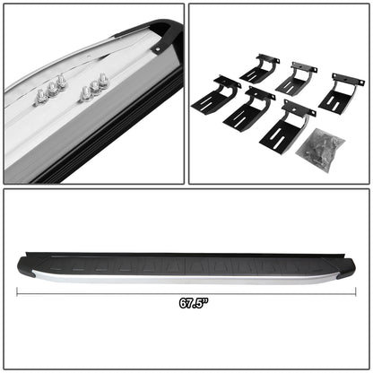 ESTRIBOS ALUMINUM - 5.75" - 11-17 JEEP GRAND CHEROKEE - METALLIC / BLACK