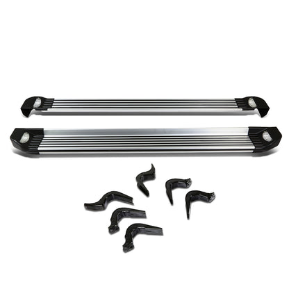 ESTRIBOS ALUMINUM - 07-14 TOYOTA FJ CRUISER - W/ LIGHTS - BLACK
