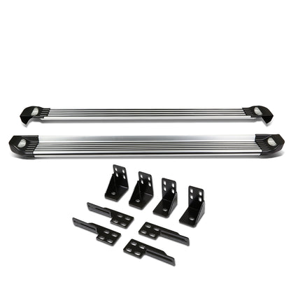 ESTRIBOS ALUMINUM - 06-12 TOYOTA RAV4 - W/ LIGHTS - BLACK