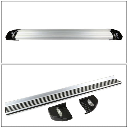 ESTRIBOS ALUMINUM - 07-16 TOYOTA TUNDRA - W/ LIGHTS - FITS SHORT BED MODELS ONLY - BLACK