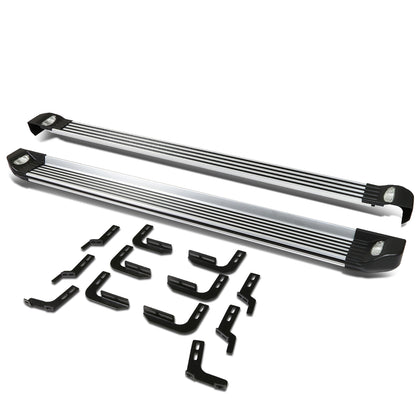 ESTRIBOS ALUMINUM - 10-15 TOYOTA 4RUNNER - W/ LIGHTS - BLACK