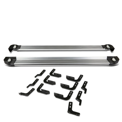 ESTRIBOS ALUMINUM - 10-15 TOYOTA 4RUNNER - W/ LIGHTS - BLACK
