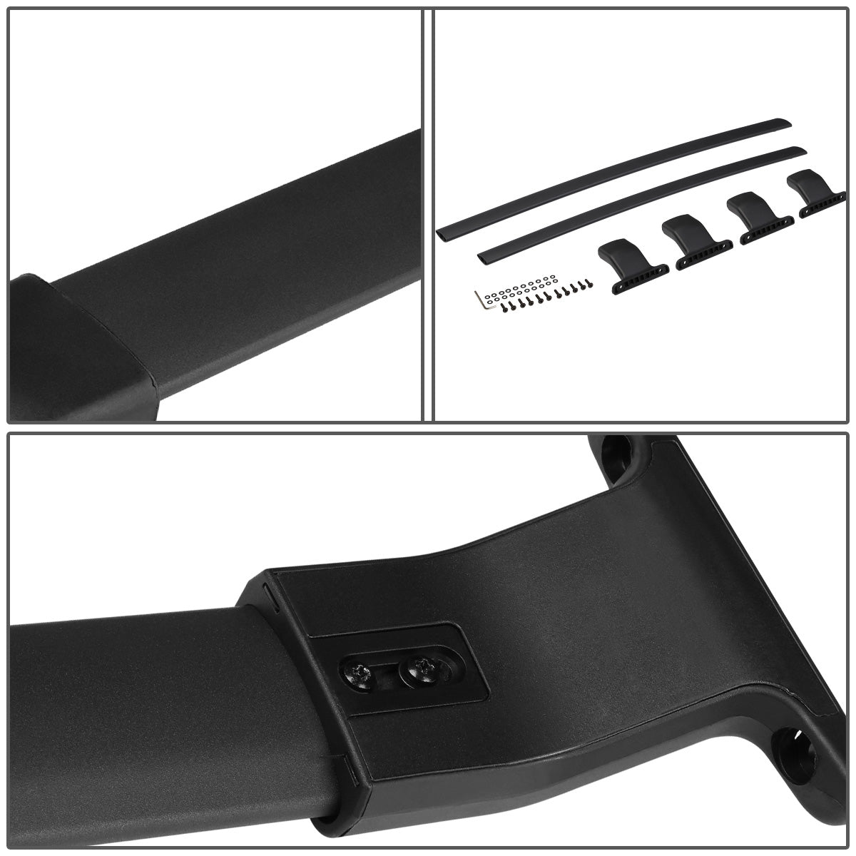 PORTAEQUIPAJE ROOF RACK CROSS BARS - 11-17 HONDA ODYSSEY - ONLY FITS WITH OEM ROOF RAILS - BLACK
